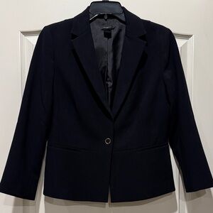 Ann Taylor Factory Elegant Black Blazer